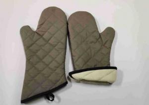 Quality Durable Kitchen Oven Mitts Easy Slip On Good Stain Resistant Function for sale