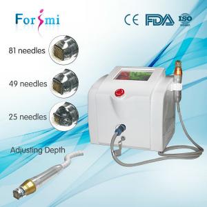 Quality 5MHZ Frequency fast wrinkle removal high power face lifting fractional rf microneedle for sale