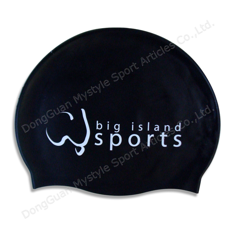 Quality silicone swimming cap for sale