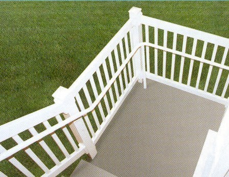 Quality Alloy 6063 - T5 aluminum hand railings for stairs , aluminum porch railing for sale