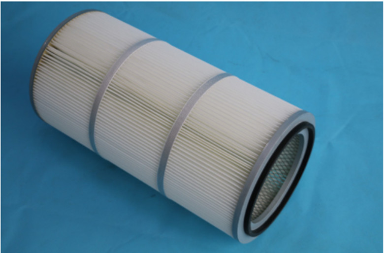 Quality High Performance Pleated Polyester Filter Cartridge For Dust Collector for sale