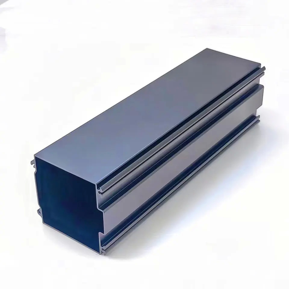Quality Power supply aluminum box security aluminum case square tube aluminum shell for sale