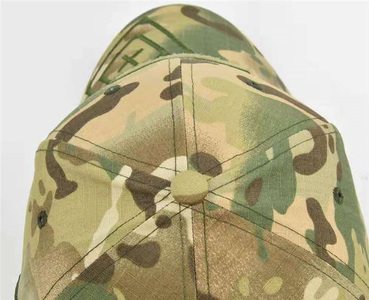 Quality Retro Unisex Camo Adjustable Army Military Baseball Cap Curve Brim Fishing Hat for sale