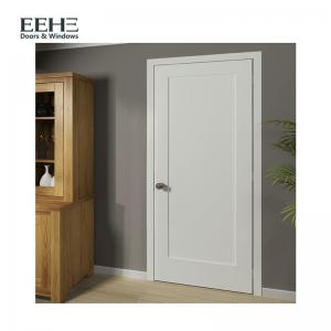 Quality Contemperary Flush Solid Hardwood Internal Doors With Handle Brand Hardware for sale