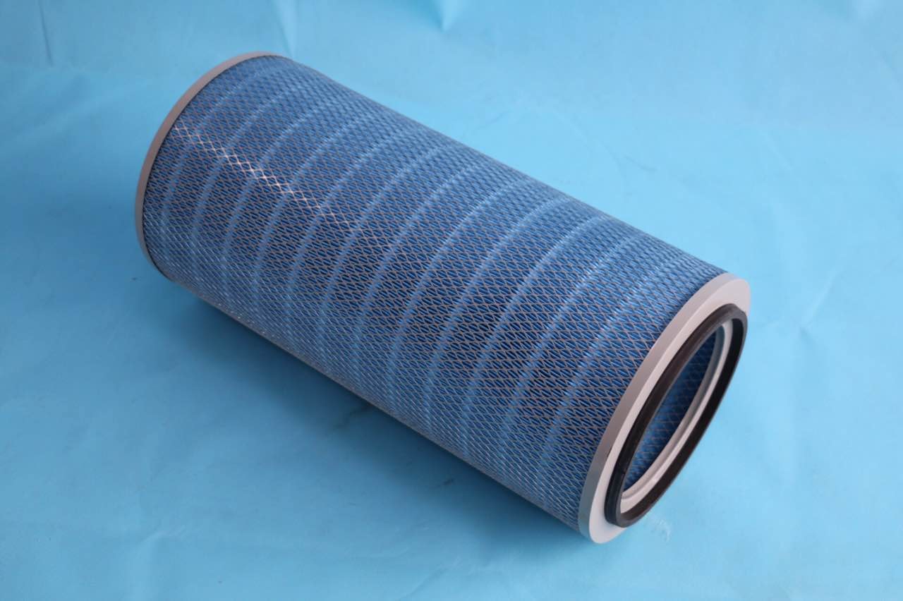 Quality Flame Retardant Welding Dust Filter Cartridge Polyester Material Customized Size for sale