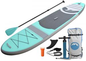 China Multi - Size OEM Inflatable SUP Boards ,  Gray Sup Inflatable  Paddle Surfboard on sale