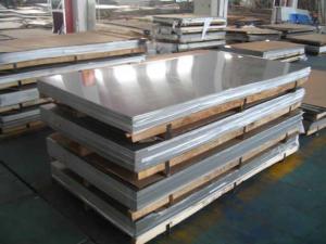 Quality Ferritic Stainless Steel Flat Sheet , Carbon Steel Sheet Metal Straight Chromium for sale