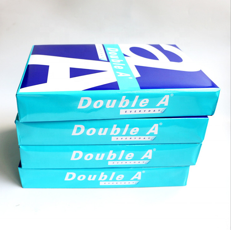 Quality Double A Highest Super White 70 80 GSM Double A A4 Paper Copy Paper for sale