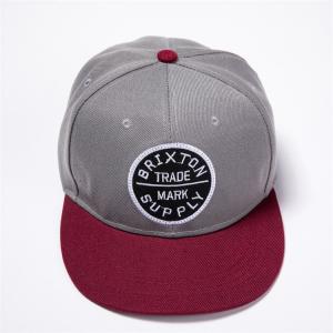 Quality OEM 100% Cotton Flat Brim Baseball Cap Korean Hip Hop Cap for sale
