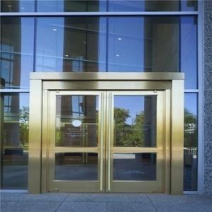 Quality Office Aluminum Hinged Screen Doors 1.4mm-2.0mm Powder Coated for sale