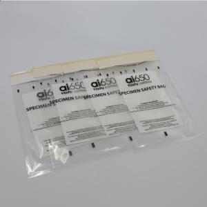 Quality Clear Polyethylene Clear Biohazard Bags Pack Of 50 Disposable Customized for sale