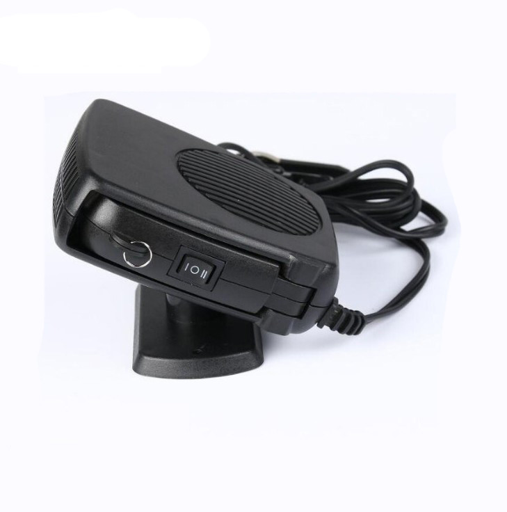 Quality Black Portable Car Heaters 150w With Handle , Cool And Warm Switch for sale