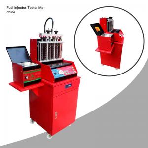 Quality Six Test Cylinder 50r / Min 0.6Mpa Fuel Injector Tester Machine for sale
