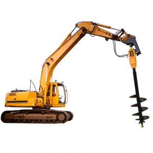 Quality 2000 Nm Auger Drill Attachment For Excavators FAG Excavator Attachment for sale