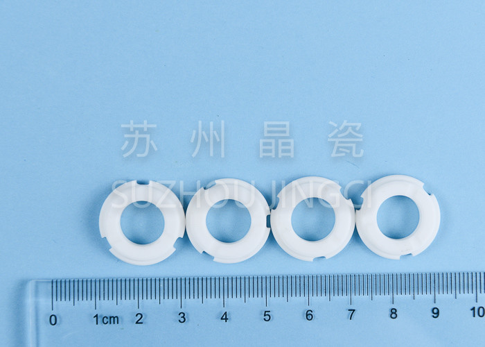 Quality 96% Alumina Ceramic Ring Anti - Abrasive High Temperature Resistant for sale