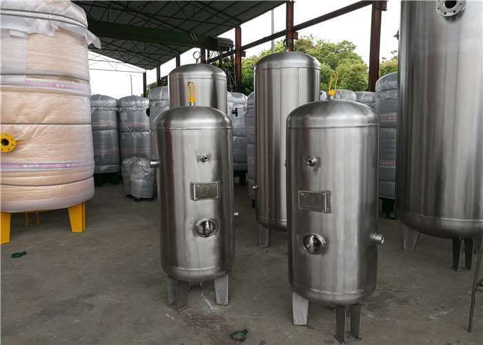 Quality Stainless Steel Vertical Air Receiver Tank 3000psi Pressure ASME Certificate for sale