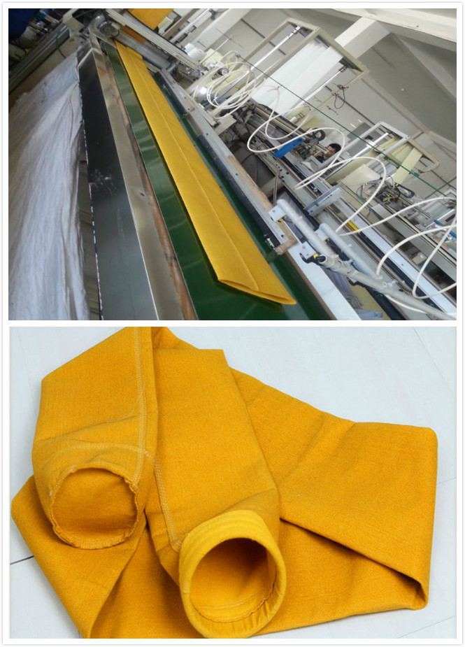 Quality 550GSM Cement Plant P84 Filter Bags PTFE Membrane Resistance To Acid for sale