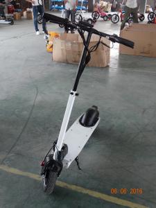 Quality 2016 fashion and high technology Carbon Fiber Folding 2 wheel Electric Scooter with 10.4Ah for sale
