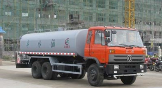 Quality Dongfeng 6x4 20000L 210hp Water Bowser Truck Double Back Bridge for sale