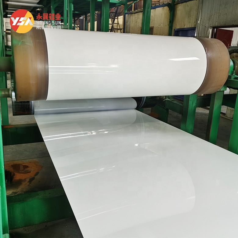 Quality PE PVDF Painted Aluminum Sheet Plate Coil 3003 3105 3.0mm 1600mm for sale
