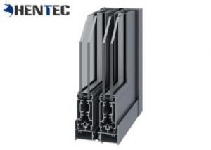 Quality 6063 T5 Powder Painted Aluminium Window Frame Profiles For Sliding Window for sale