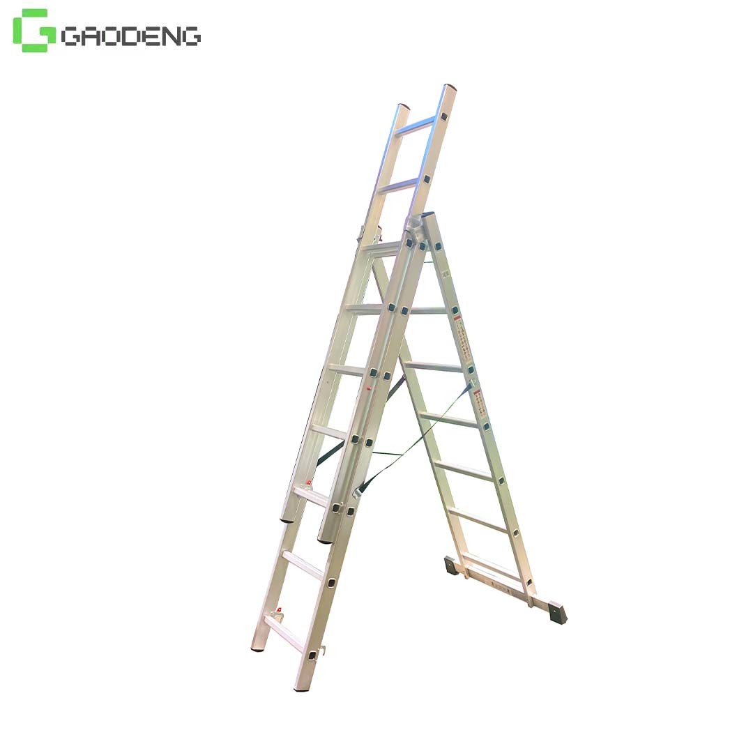 Quality 10 Step Aluminium Ladder Corrosion Resistance High Strength for sale