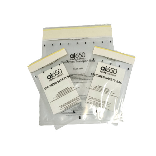 Quality 95kPa Tear-Resistant Biohazardous Waste Disposal Bag with Printed Biohazard for sale