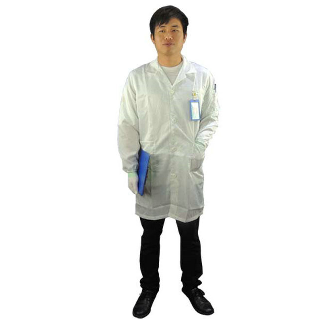 Quality 5mm Strip Cleanroom Smock for sale