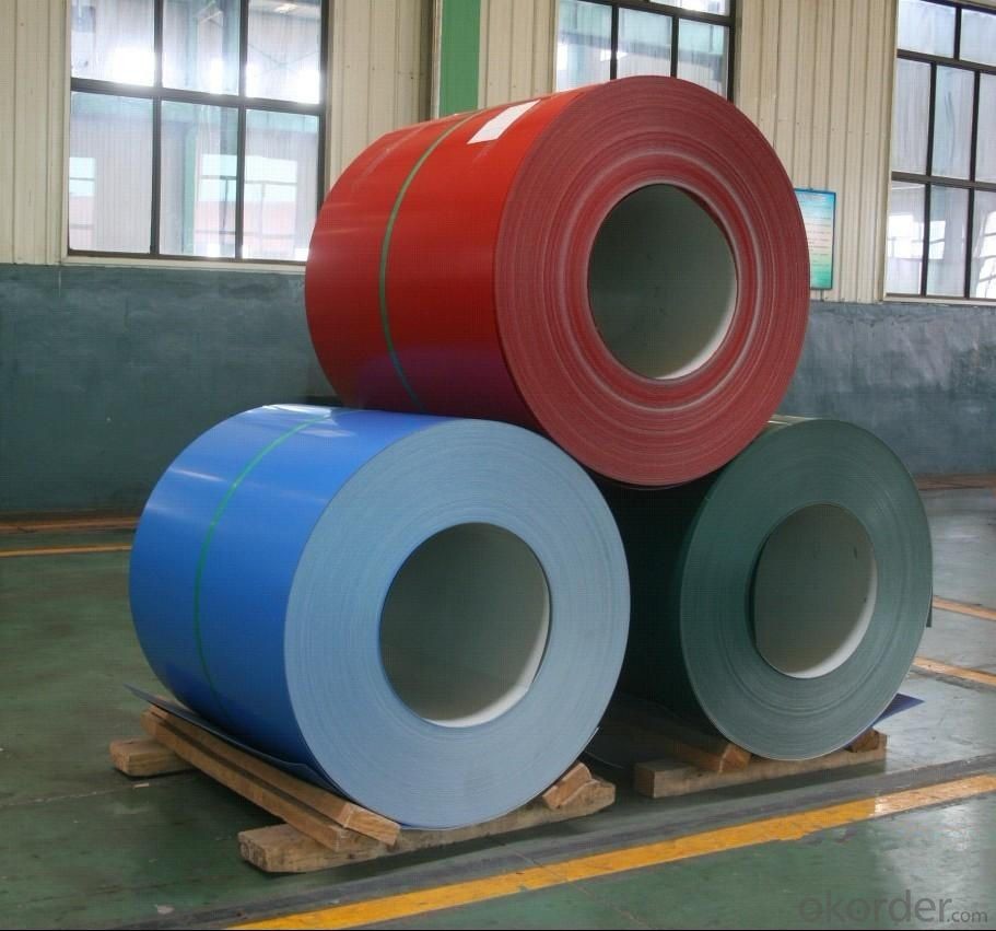 Quality 0.35mm Color Coated Steel Coil Prepainted Galvanized Ppgi RAL for sale