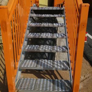 Quality aluminum anti-slip strip for stairs / perforated metal anti-slip treads for sale