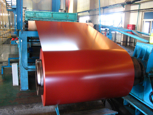 Quality Decorative PE/PVDF Color Coated 1050 1060 Aluminum Coil , 0.1mm - 6mm Thickness for sale