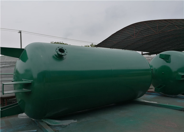 Quality ASME Approved Horizontal Air Receiver Tanks For Air Compressors Systems for sale