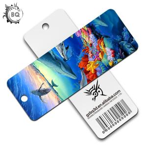 Quality Plentiful Designs Deep 3D Lenticular Bookmark / Personalized Picture Bookmarks for sale