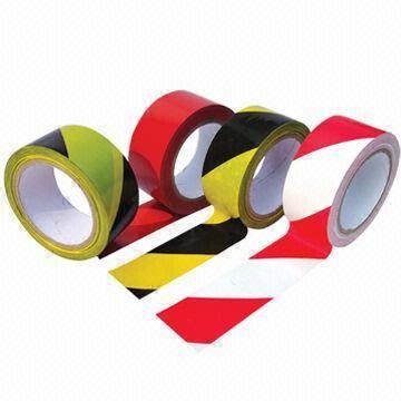 Quality PVC marking tape with rubber adhesive for sale