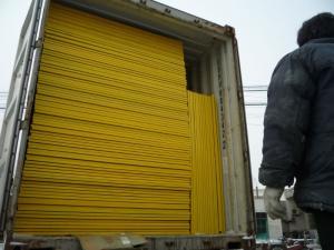 Quality Yellow Coated Welded Fence 2"x4",2"x6" for sale