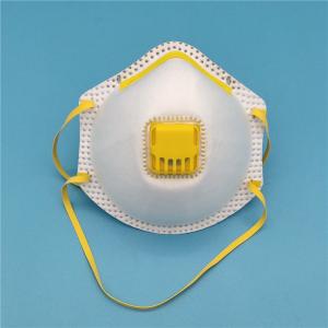 Quality Polypropylene Non Woven Fabric Face Mask , FFP2 Dust Masks With Valve for sale