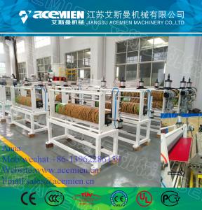 Quality plastic glazed roof tile making machine PVC glazed roof plate extrusion line for sale