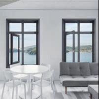 Quality Decoration Aluminum Casement Window Soundproof Powder Coated for sale