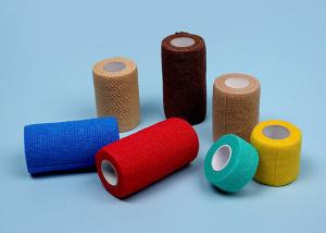 Quality Medical Elastic Non Woven Cohesive Bandage Self Adhesive Bandage Wrap for sale