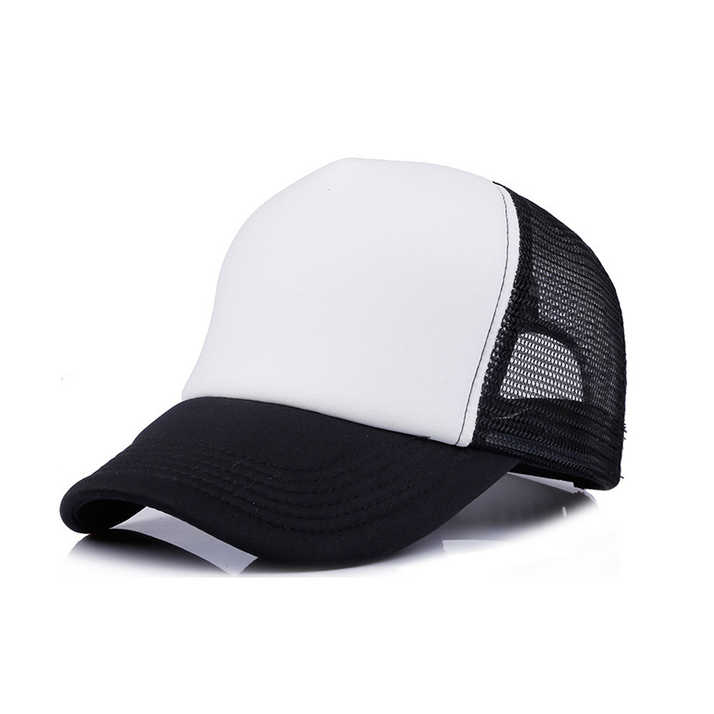 Quality Unisex 5 Panel Foam Mesh Trucker Hats , Full Mesh Baseball Cap Eco Friendly for sale
