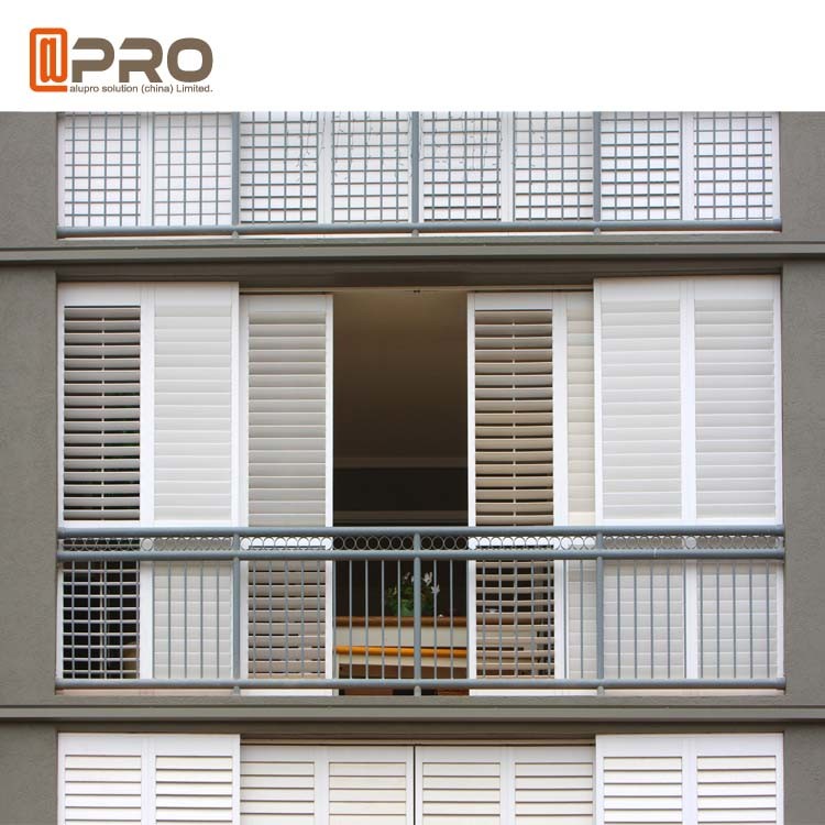 Quality Residential Buildings Aluminium Louver Window With Powder Coating And Anodised for sale