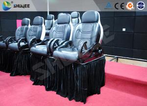 Quality Luxury Mobile Motion Theater Chair 5D / 7D / 9D With Air And Water Spray for sale