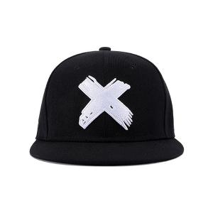 Quality Six Panels 8cm Long Flat Brim Snapback Hats With Metal Buckle for sale