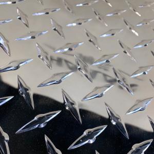 Quality Non Slip Aluminum Diamond Checkered Plate 4mm Smooth Embossed Perforated Sheet for sale