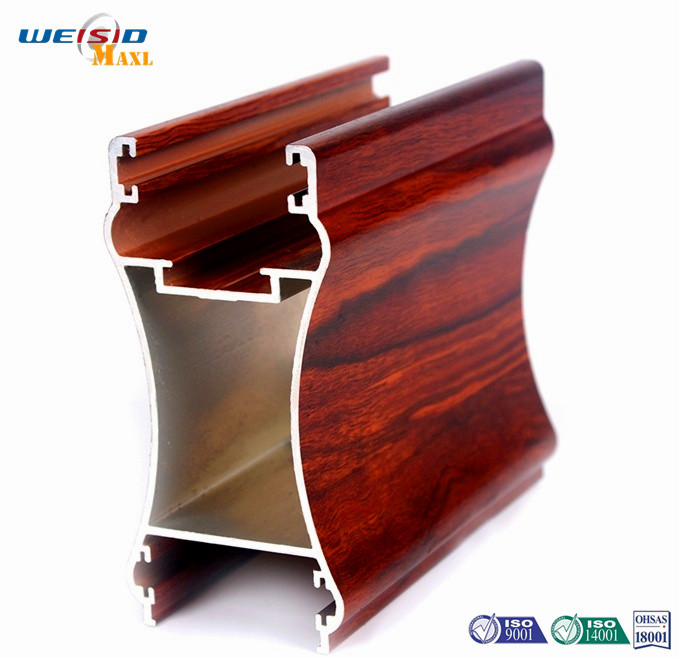 Quality Furniture Aluminium Doors And Windows Extrusion Profiles , 1.2mm Thickness for sale