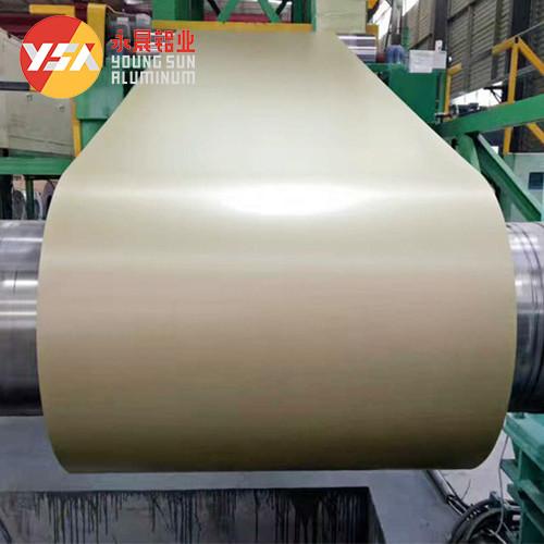 1060 1050 1100 Pvc Prepainted Coating Color Aluminum Sheet Color Coated Coil For Gutter