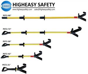 Quality HIGHEASY push pole safety hand tools, 42 inch push pull pole with D grip, HIGHEASY push stick with D grip for sale