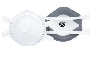 Quality White Disposable Respirator Mask , FFP2V Dust Mask For Industrial Field for sale