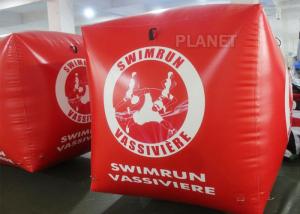 Quality Sealed Air 1.5M Inflatable Marker Buoy For Advertising Red Color for sale