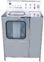 3-5 Gallon Semi-Auto Brush Washer Manual Feed Single Station With Full SUS304